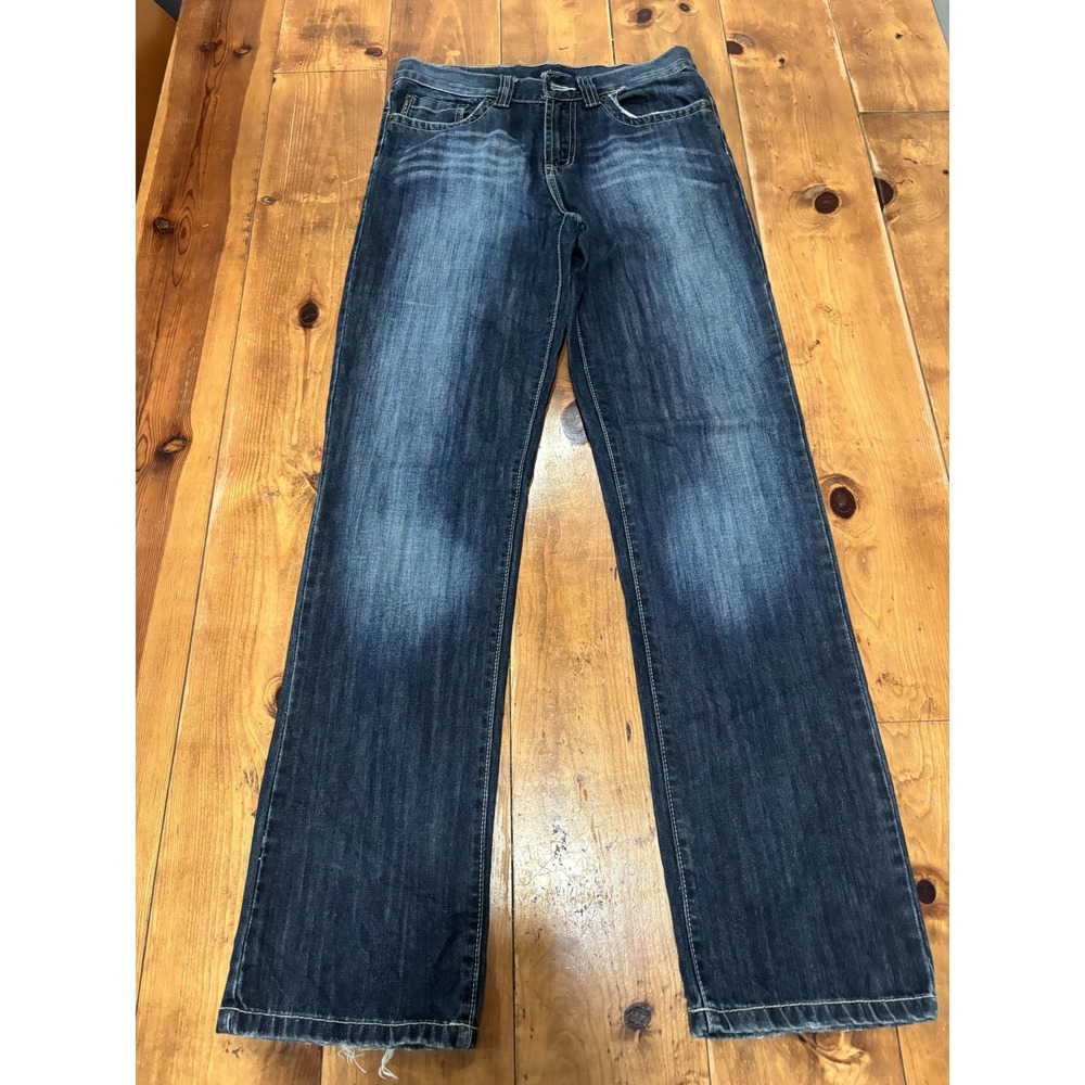 Armani Jeans Men's Size 32 Dark Wash Straight Leg Denim Blue Jeans